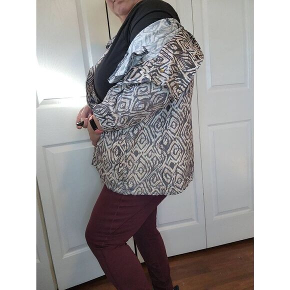 NYDJ Diamond Wood Trench - Picture 6 of 11